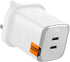 65W Dual USB C 2 Ports Wall Charger