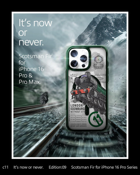 iPhone 16 Pro Max Ultra Hybrid (MagFit) C11 Scotsman Fir