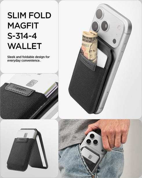 Wallet Card Holder Slim Fold (Mag Fit)