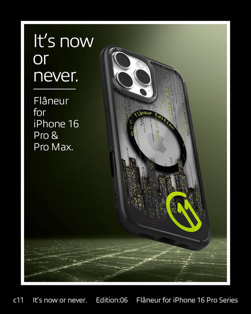 iPhone 16 Pro Max Ultra Hybrid (MagFit) C11 Flâneur