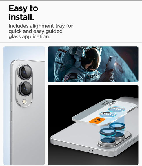 Galaxy S25 EDGE GLAS.tR EZ Fit Optik Pro HD