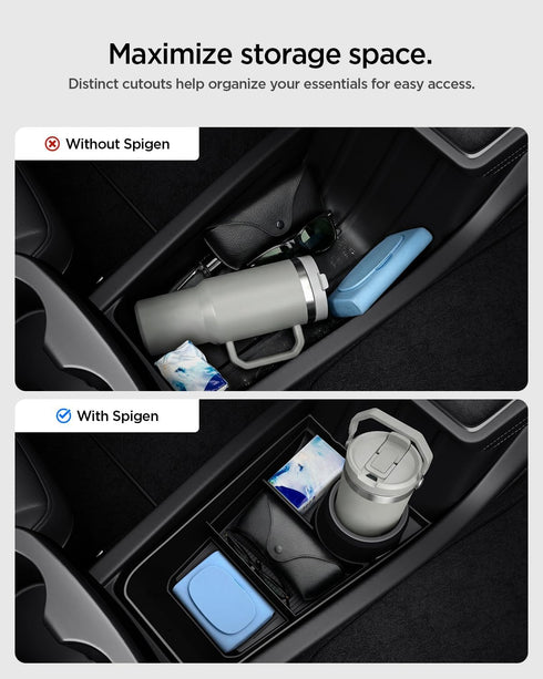 Tesla Model Y Series Lower Center Console Organizer | TO220LYS