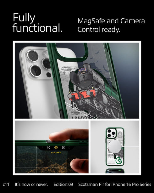 iPhone 16 Pro Ultra Hybrid (MagFit) C11 Scotsman Fir