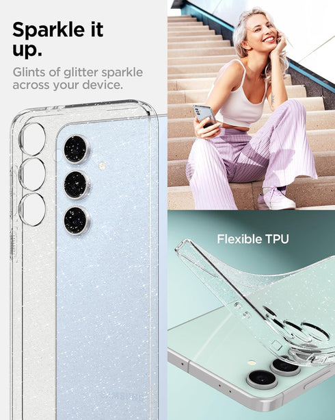 Galaxy S24 FE Liquid Crystal Glitter