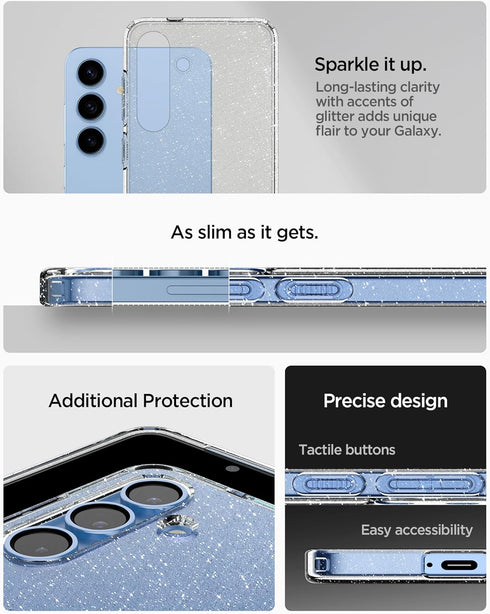 Galaxy S25 Plus Liquid Crystal Glitter